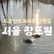 서울 도봉 창포원 아이랑 산책 가볼만한곳 주차장