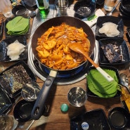 목포 닭불고기 맛집 행운상회 산정점, 닭갈비 닭발 노가리 즐기기