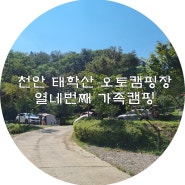 천안 태학산 오토캠핑장 - 열네 번째 가족캠핑, 천안캠핑장, 아산캠핑장