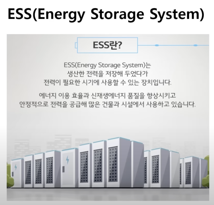 2차전지 ESS 를 알아보자 (서진시스템,제룡전기,LS Electric, 아모그린텍, 비나텍) : 네이버 블로그
