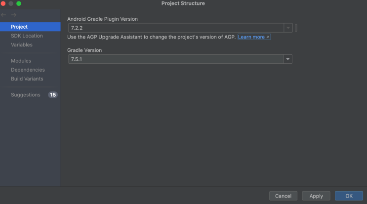 A problem occurred configuring project ':app' : 네이버 블로그