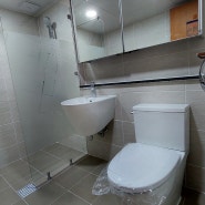 UBR 욕실중에서도 공사하기 까다로운 구리시 토평동 토평마을 상록아파트 누수 욕실리모델링현장.