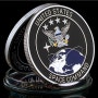 미국 특수부대 공군 기념주화 우주사령부 소장용 군사 동전