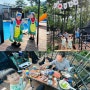 [37개월 쌍둥이아기!]가평 블루문캠핑장🏕️ 숲속17번 수영장캠핑장 여름 가족캠핑