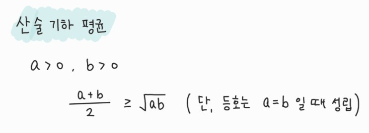 [고등수학(하)] 산술기하평균 관계를 대수적, 기하적 관점으로 증명하기 : 네이버 블로그