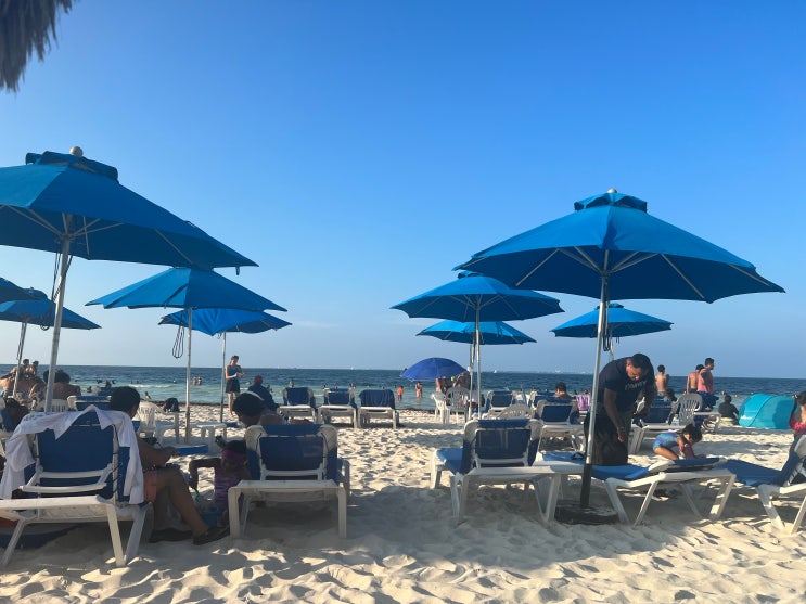 멕시코 칸쿤 공립 해변 : Playa Langosta