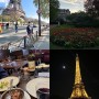 파리,런던 여행 day 7. 에펠타워 산책, 뤽상부르공원, 프랑스 가정식 맛집 Le Volant Basque, 바토무슈타고 파리야경