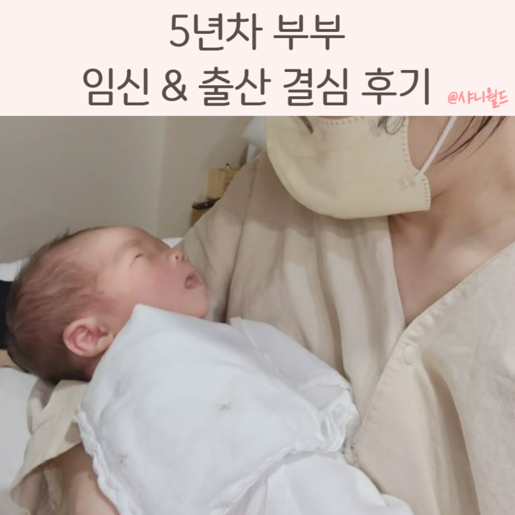 5년차 부부 임신 출산 결심 이유 & 후기 (딩크 포기) : 네이버 블로그