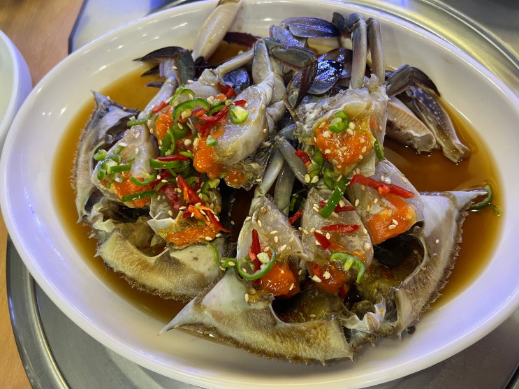 마장동맛집 연평도꽃게아구낙지에서 알 가득찬 간장게장 먹고 오기 : 네이버 블로그