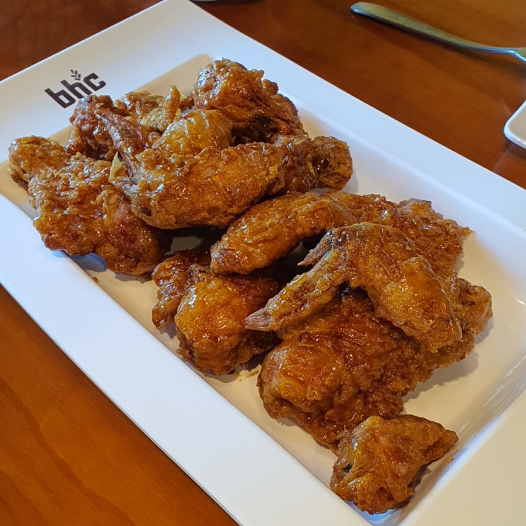 bhc치킨 메뉴추천 간장베이스 골드킹콤보 먹어본 후기 진주하대점 : 네이버 블로그