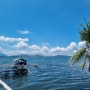 [필리핀 여행] 행복 피정 팀, 따알 호수를 누비다