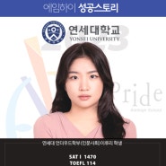 연세대언더우드학부(인문사회) 이루리 학생