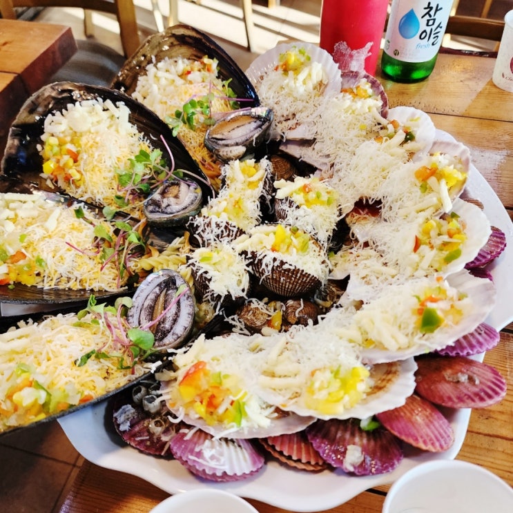 대천 조개구이 맛집, 해녀조개구이 조개 회 세트 추천 : 네이버 블로그