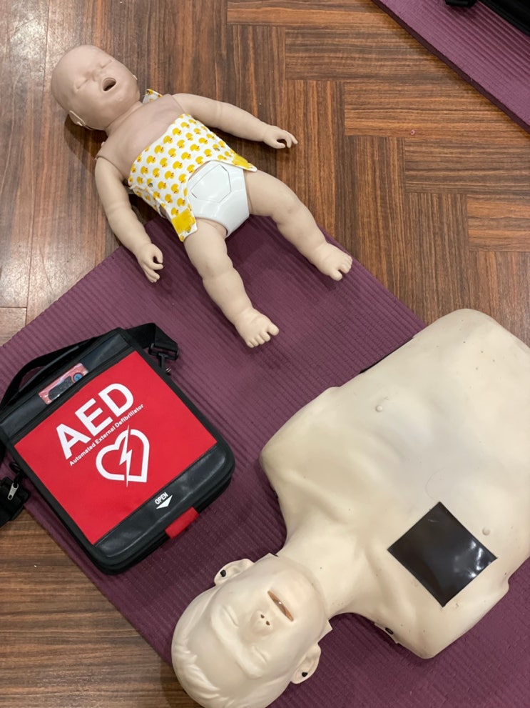 심폐소생술 CPR 방법 | 대한심폐소생협회 일반인 심화 수료증 교육 후기 : 네이버 블로그