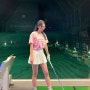 여자 골프웨어 브랜드 캐슬루트 라운딩룩 양재 인도어 골프연습장 다녀왔어요!