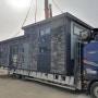 5톤으로 이동할 수 있는 10평 소형 주택, 인천에 설치