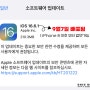 아이폰15 출시전 나온 ios 16.6.1 긴급 업데이트 및 상세설명(ft. 추가 기능 없음)