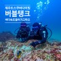 제주도스쿠버다이빙 버블탱크 체험다이빙 추천 바닷속 감동 그 자체!