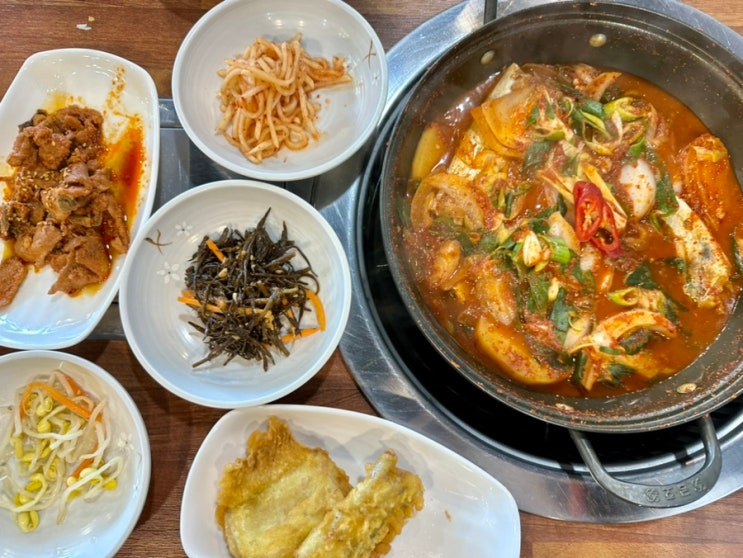 서귀포 갈치조림 맛집 어부촌 갈치튀김이 서비스!