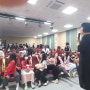 광주예술고등학교(6.23)전교생과 광주예술중학교(4.17) 사진은 고등학생강의 준비하는 모습들...
