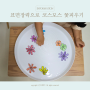 엄마표 과학놀이 표면장력으로 꽃 만들기 유아미술