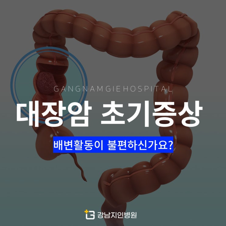 대장암 초기증상 빠른 대처가 중요합니다. : 네이버 블로그