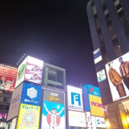 오사카 자유여행/오사카 도톤보리 밤산책