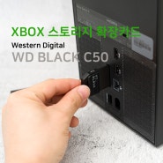 XBOX 외장 스토리지 확장카드 WD BLACK C50