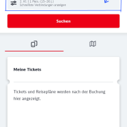 DB 앱_49유로 티켓으로 탈 수 있는 열차 찾기
