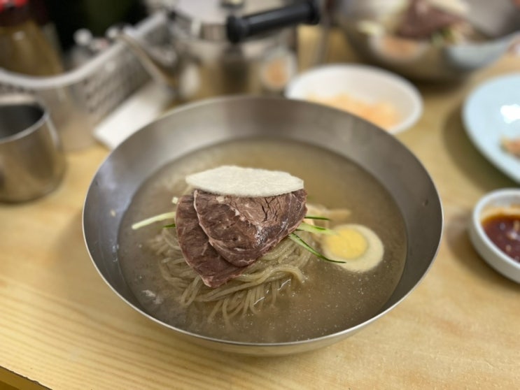 을밀대 평양냉면ㅣ서울 오면 필수로 가는 최애맛집 : 네이버 블로그