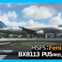 [MSFS] Fenix A320 by AIR BUSAN BX8113