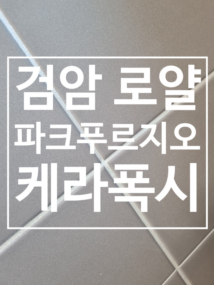 검암 로얄파크씨티 푸르지오 시공 사진