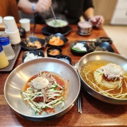 일산 킨텍스 맛집 - 가야밀면돼지국밥 일산본점 : 궁디팡팡 후 섞어국밥