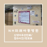 나주 NH미래아동병원 접수시간,번호표,신생아우선진료