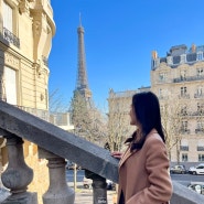 [파리 자유여행]에펠탑 포토스팟,몽마르뜨언덕 가는법,사랑해벽,포숑,라파예트 전망대 파리노을