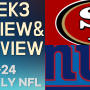 [WEEKLY NFL] 2주차 주요 경기 리뷰 + 3주차 TNF 프리뷰 (+전술분석 영상 포함)