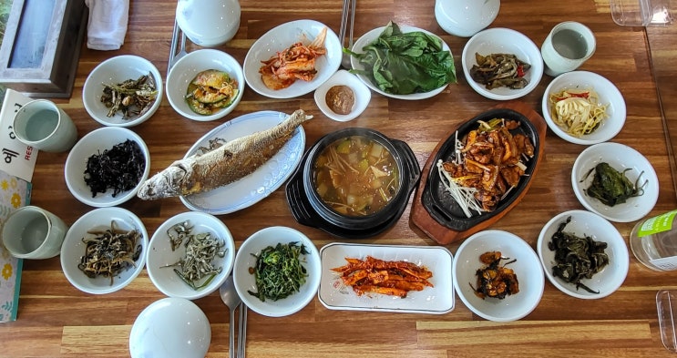 [안성] 2021 한국관광100선#안성 - 안성쌀밥정식 향정원 밥상, 팜랜드 : 네이버 블로그