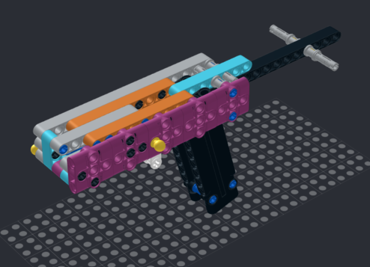 [LEGO TECHNIC][Spike Prime] RUBBER BAND GUN2 레고건(