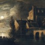 고요하게 빛나는 달빛 풍경 #영국낭만주의 풍경화 #보름달 밤 #편안한힐링 그림