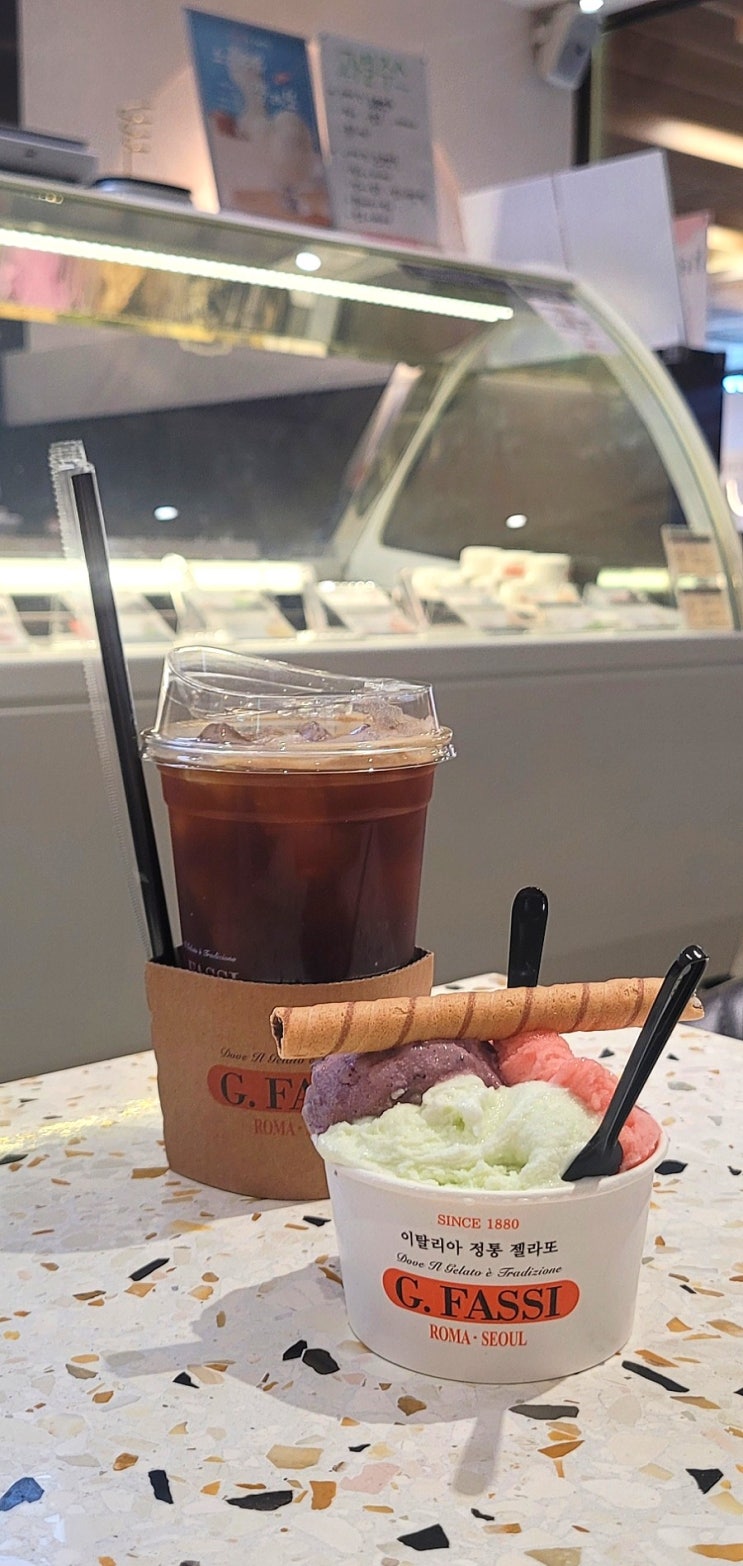 [서울/신촌]이탈리아 정통 젤라또 맛집 지파시 G.fassi 연세암병원점 : 네이버 블로그