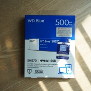 안정적인 SSD 저장장치 WD Blue SN570 추천!