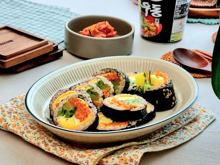 기본김밥 맛있게 싸는법 치즈김밥 치즈 오이김밥 만들기 김밥재료 집 김밥 잘 마는 법 : 네이버 블로그