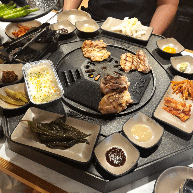 상봉 맛집 팔각도 숯불 닭갈비 닭 특수부위 : 네이버 블로그