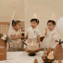 김포 프라이빗 워터 키즈룸 풀앤베베 에서 친구들과 두돌 생일 파티