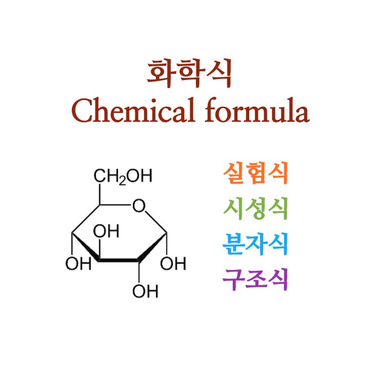 화학식 / 실험식 / 시성식 / 분자식 / 구조식 : 네이버 블로그