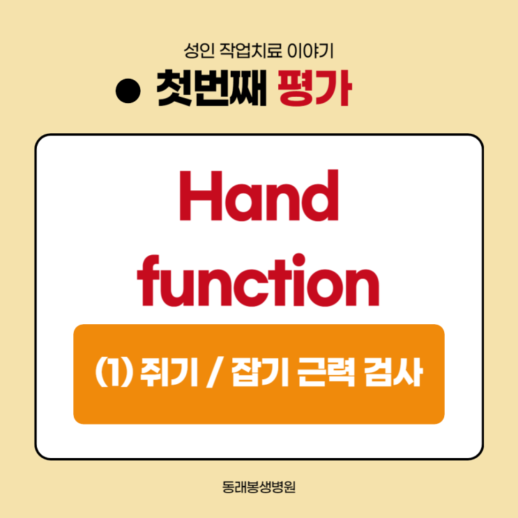 Hand Function Test (1) : Grasp, Pinch sterngth test : 네이버 블로그