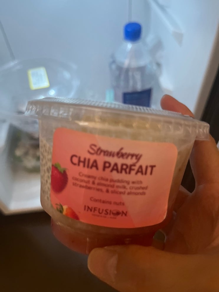 INFUSION COFFEE & TEA 18시 이후 반액할인 괌면세점 dfs 샤워솝 chia parfait ....