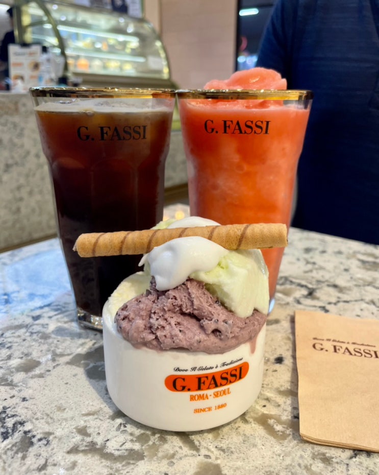 [수지맛집] 젤라또 맛집 지파시(G.FASSI) 롯데몰 수지점::리조, 리조 네로, 메로네 후기 : 네이버 블로그