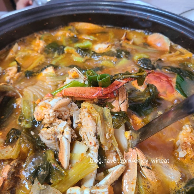 참게매운탕 청양 맛집, 허영만 백반기행의 까치내흥부가든 : 네이버 블로그