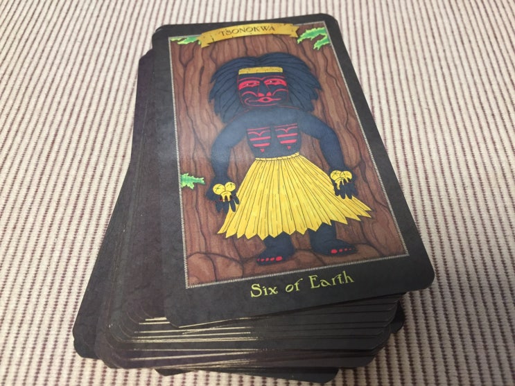 [다크 가디스 타로] Six of Earth_주누콰(Tsonokwa)_콰키우틀족 숲의 야성녀 : 네이버 블로그